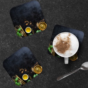 6 dessous de verre Pesto