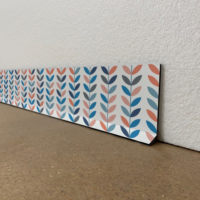 Plinthes déco intérieur maison dibond motifs Oslo