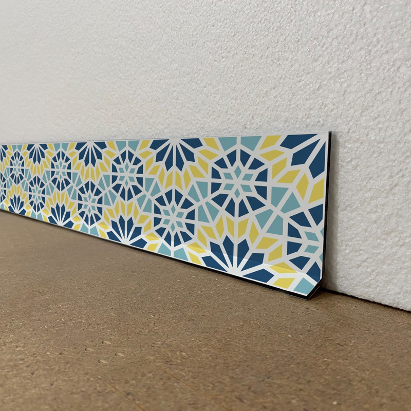 Plinthes de décoration de maison motif Mosaïque