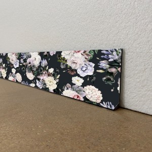 Plinthes de décoration de maison motif fleurs