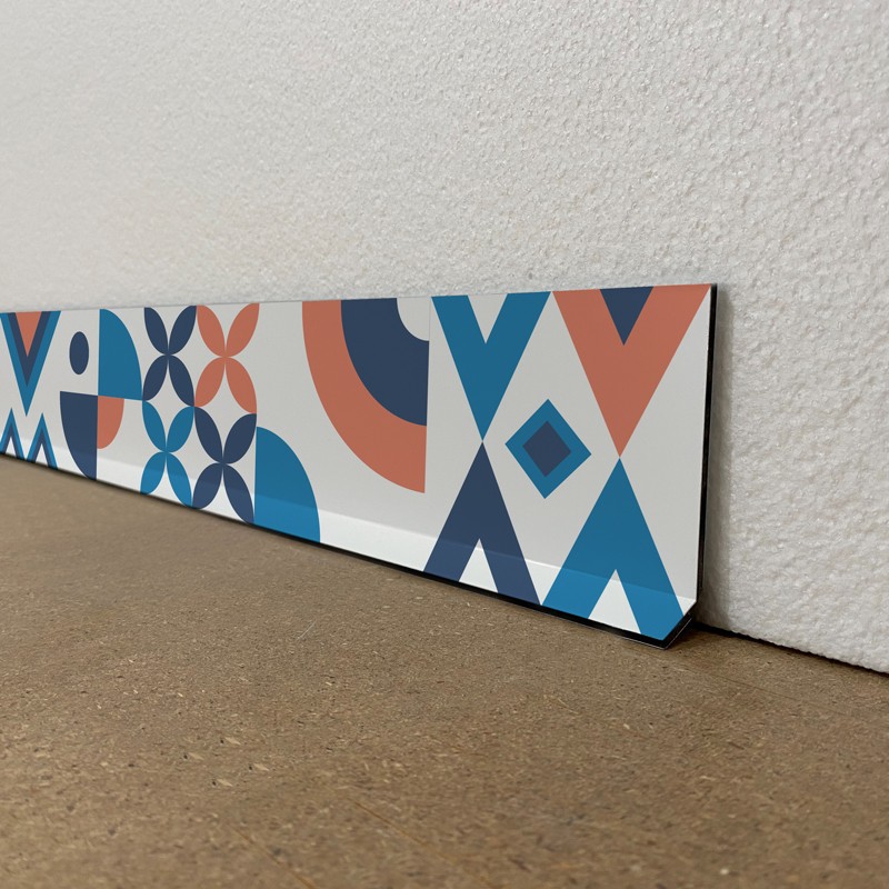 Plinthes de décoration de maison motif Formes Géométriques