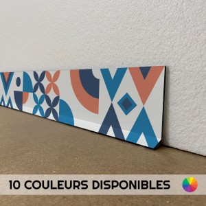 Plinthes de décoration de maison motif Formes Géométriques