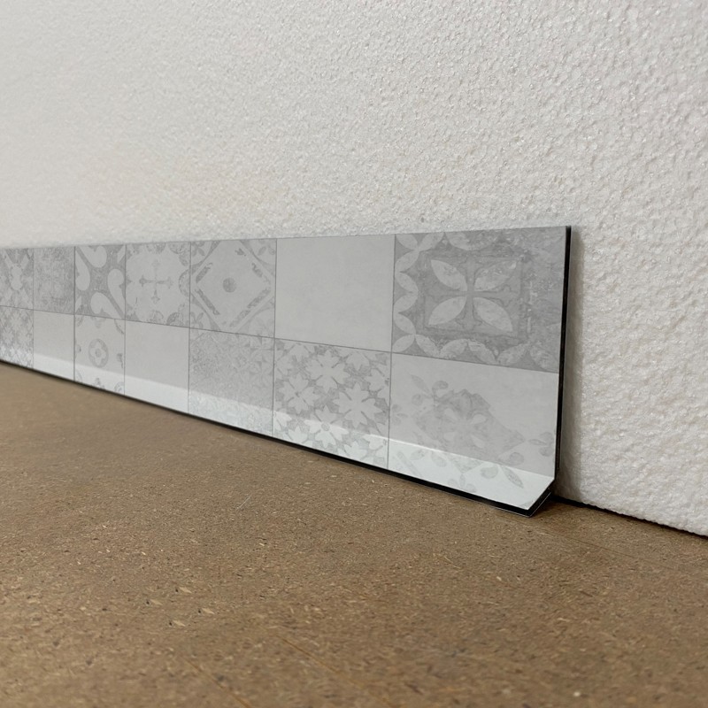 Plinthes de décoration de maison motif Carreaux béton