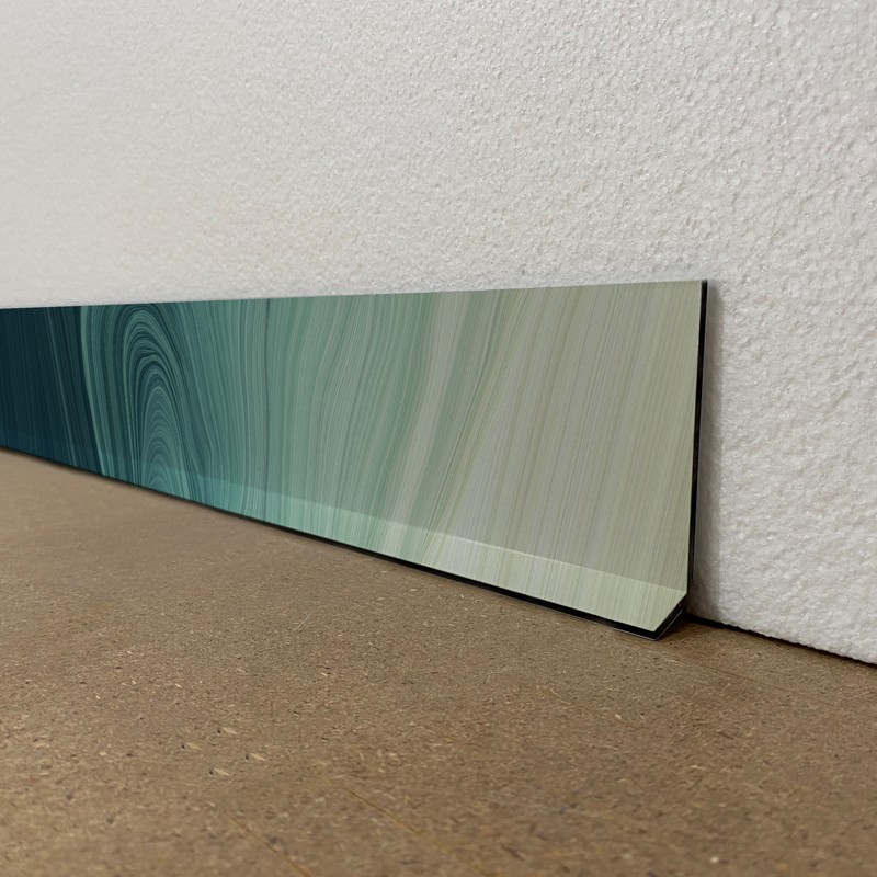 Plinthes de décoration maison motif Vague abstraite