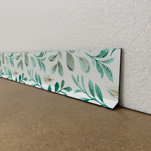 Plinthes de décoration de maison motif branche nature