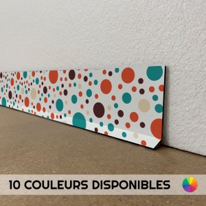 Plinthes de décoration de maison motif bulles