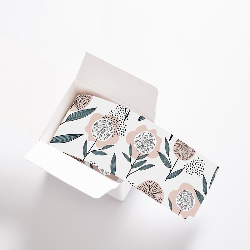 Surplinthes Adhésives déco Fleurs abstraites