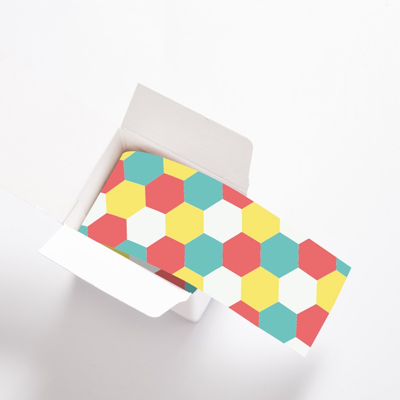 Surplinthes Adhésives Déco Hexagone Coloré