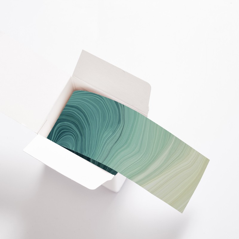 Surplinthes Déco Adhésives Vague Abstraite