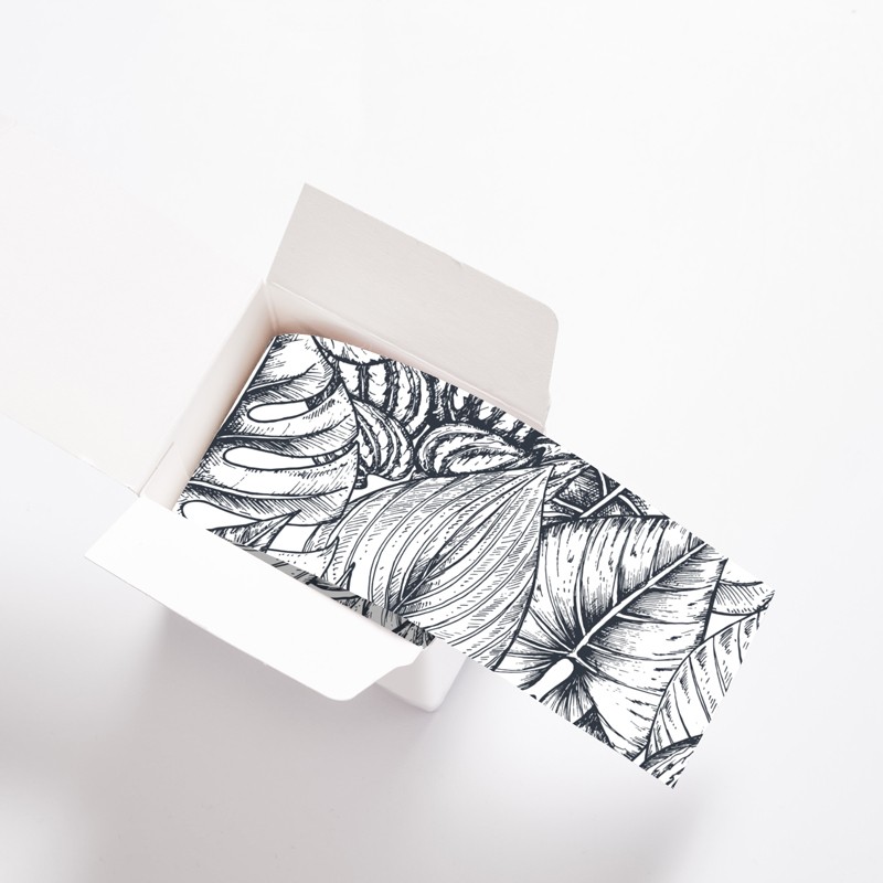 Surplinthes Adhésives Feuilles Dessinées