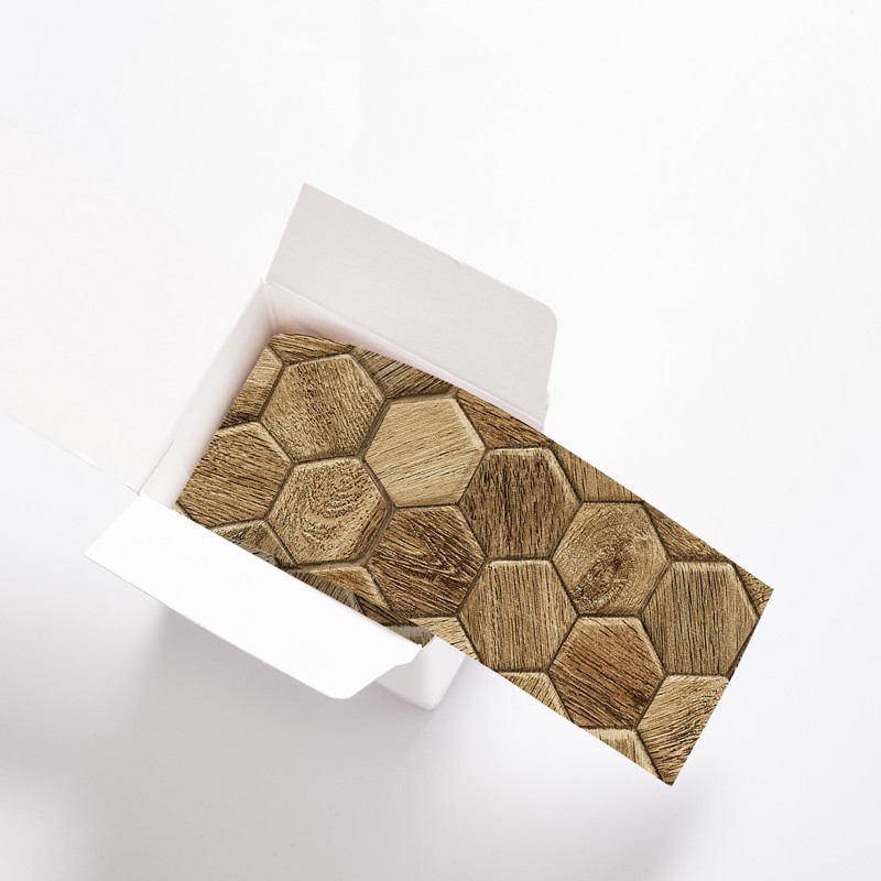 Surplinthes Déco Adhésives Abeille Bois