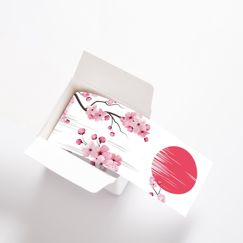 Surplinthes Déco Adhésives Japon Blanc