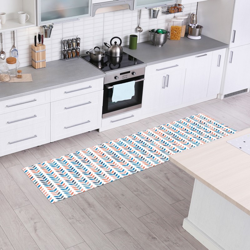 Tapis déco impression sur pvc au motif oslo