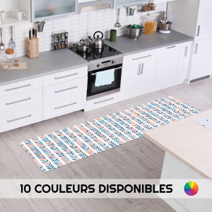 Tapis déco impression sur pvc au motif oslo