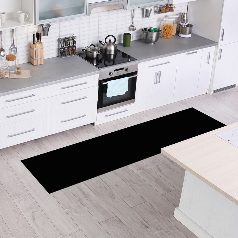 Tapis de décoration en pvc imprimé uni