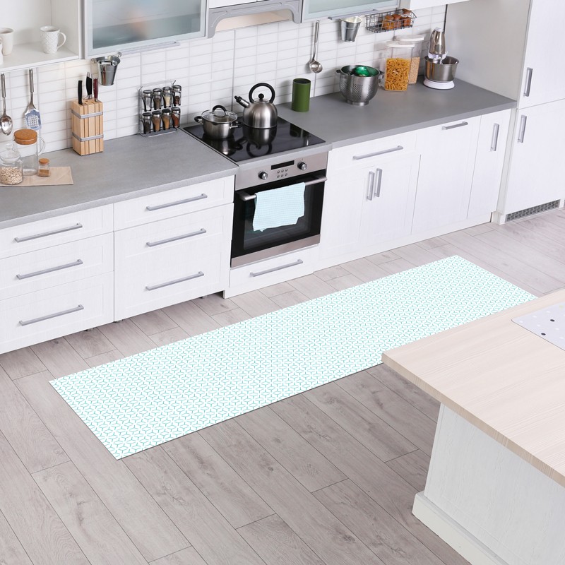 Tapis de décoration en pvc imprimé Géométrique
