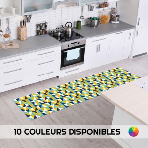 Tapis de décoration en pvc imprimé Carreaux géométriques