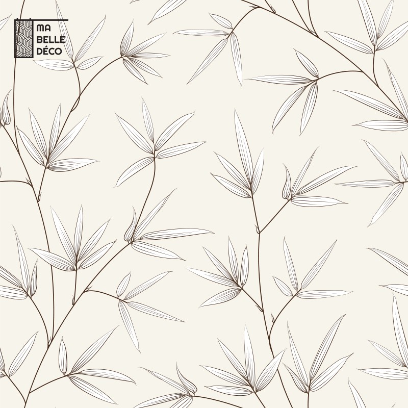 Crédence Cuisine Zen Feuille de bambou