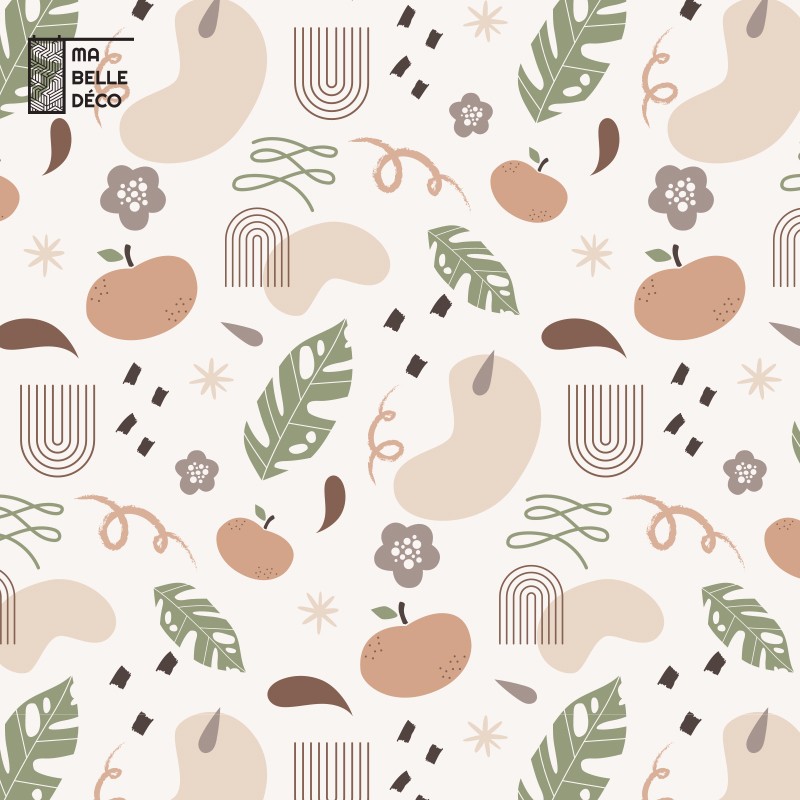 Crédence Cuisine Art abstrait Automne