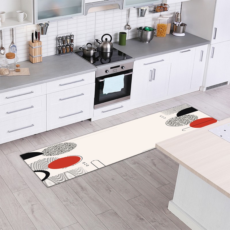 Tapis Abstrait Memphis Géométrique