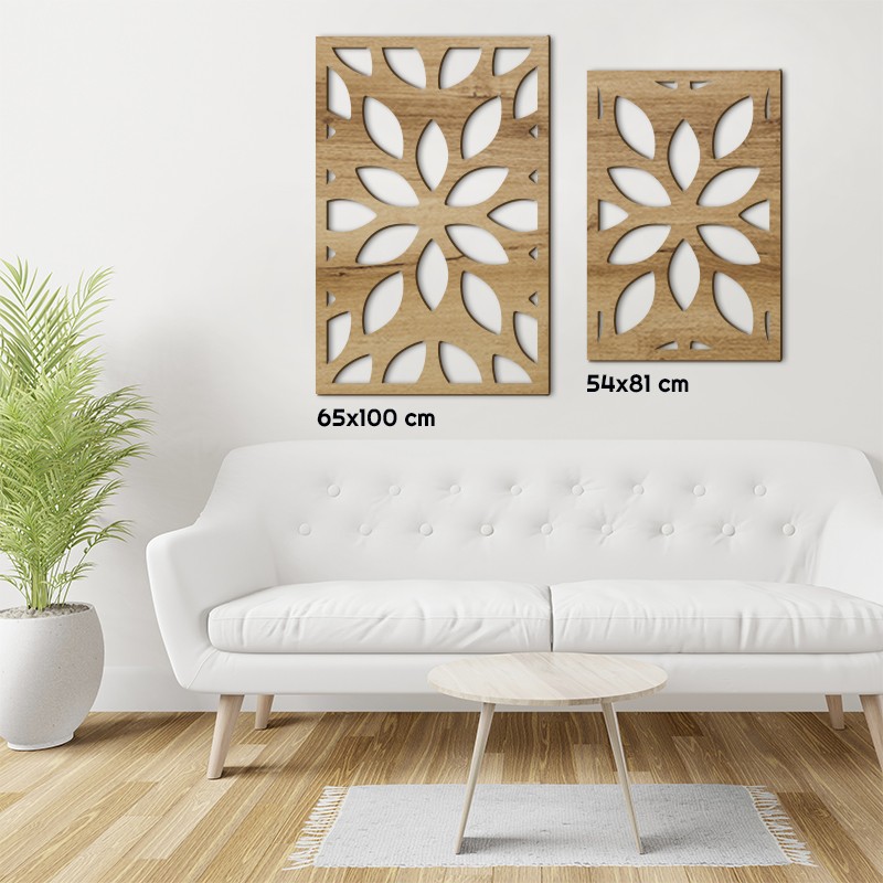 Tableau déco Claustra Flora