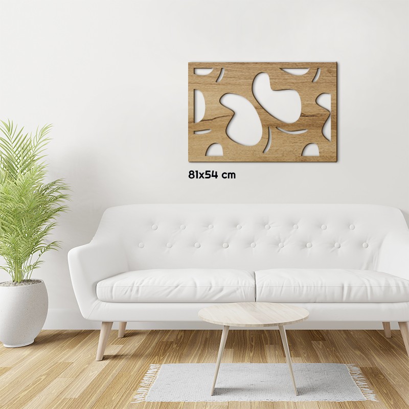 Tableau déco Claustra Papillon