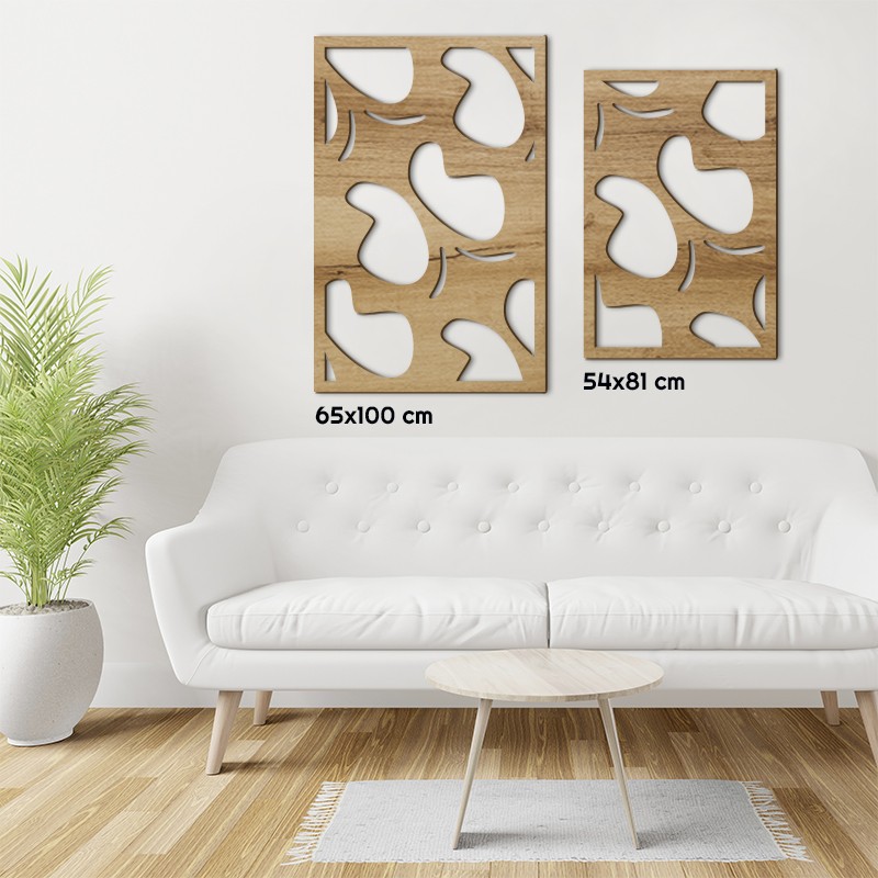 Tableau déco Claustra Papillon