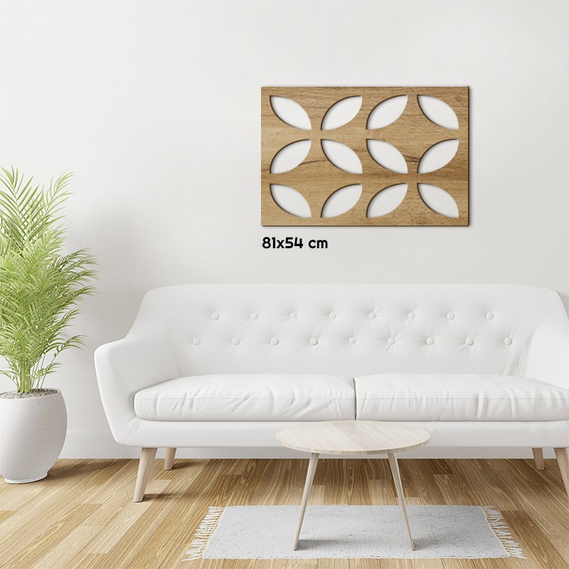 Tableau déco Claustra Point de croix