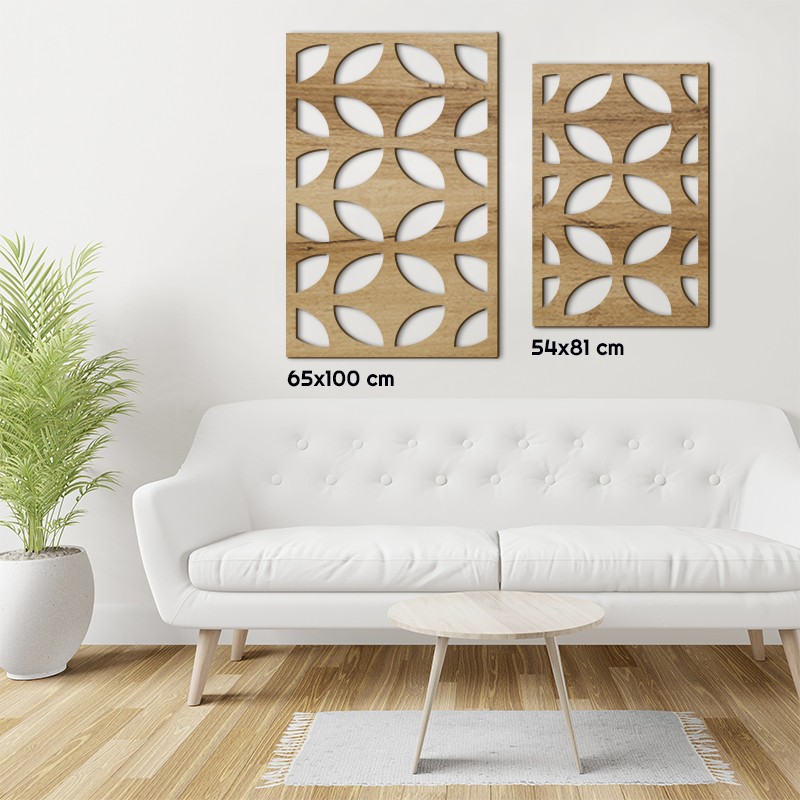 Tableau déco Claustra Point de croix