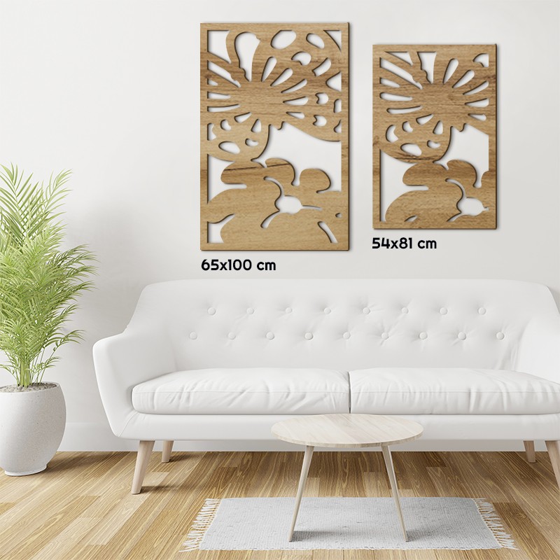 Tableau déco Claustra Printemps