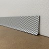 Plinthes déco intérieur maison dibond motifs Chevrons Plinthes déco intérieur maison dibond motifs Chevrons