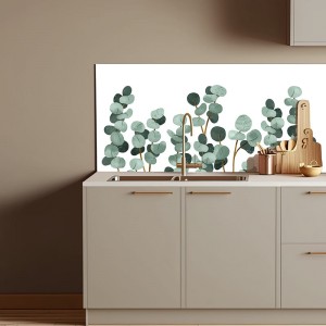 Crédence Cuisine Eucalyptus