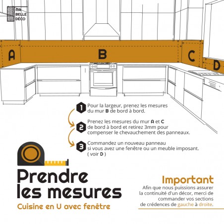 Crédences cuisine fiche technique