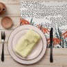 Set de Table Fleurs rouges Set de Table Fleurs rouges