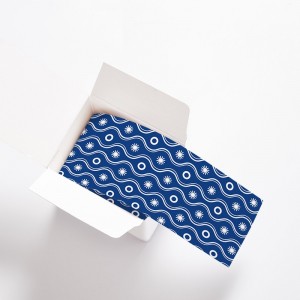 Surplinthes Déco Adhésif Vague Bleue