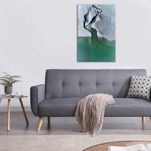 Tableau en toile déco intérieur murale Eau et roches