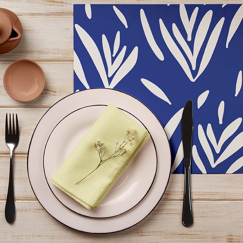 Set de Table Formes organiques feuilles