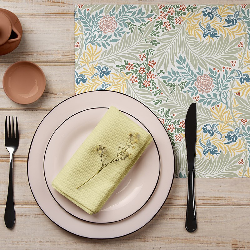 Set de table floral coloré